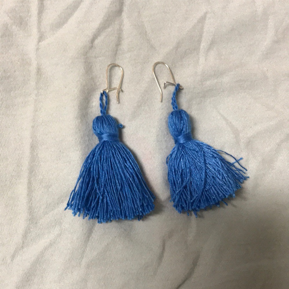 Earrings blue